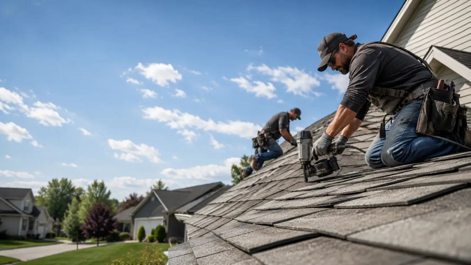Storm Damage Roof Repair in Left Hand, WV near me